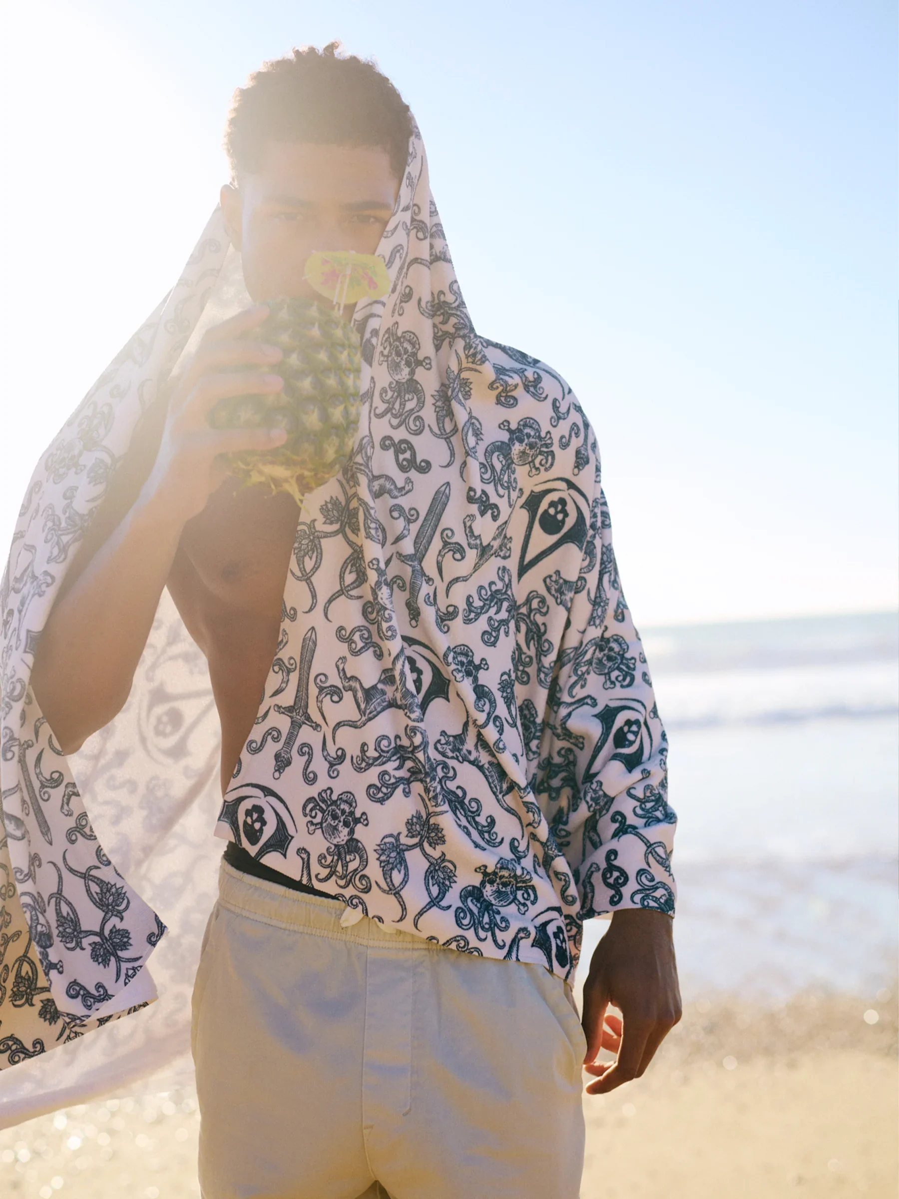 Black Flag Towel - Image 3