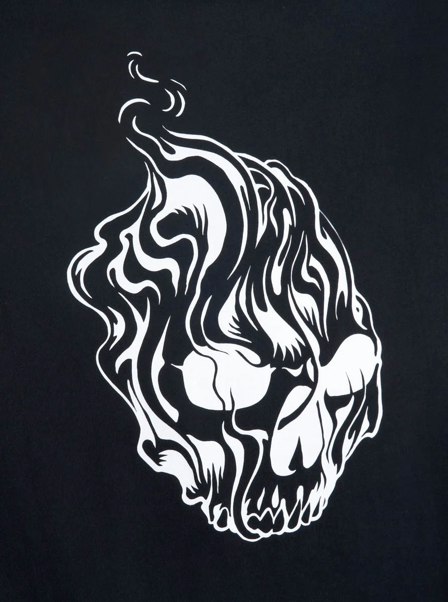 MWZ Smoking Skull T-shirt - Image 3