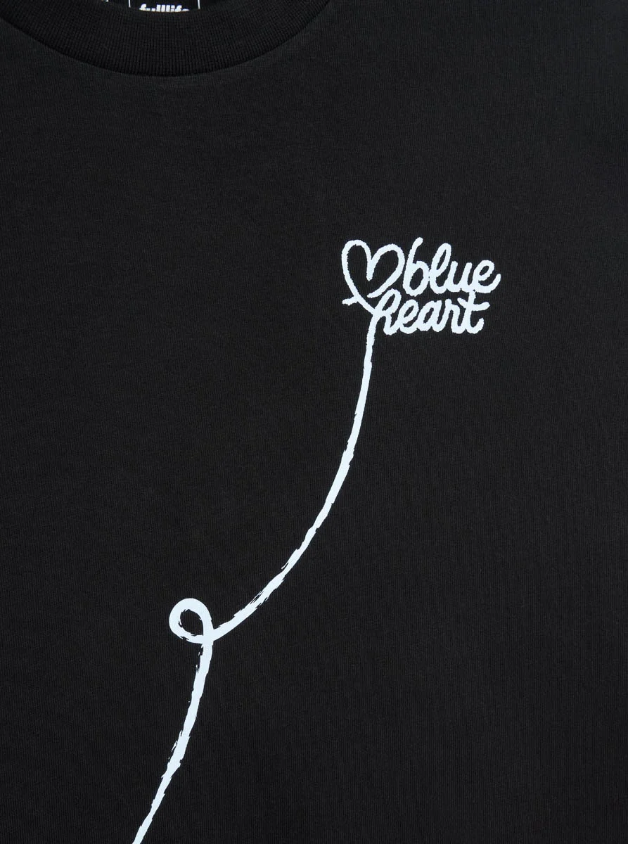 Blue Heart T-shirt - Image 3