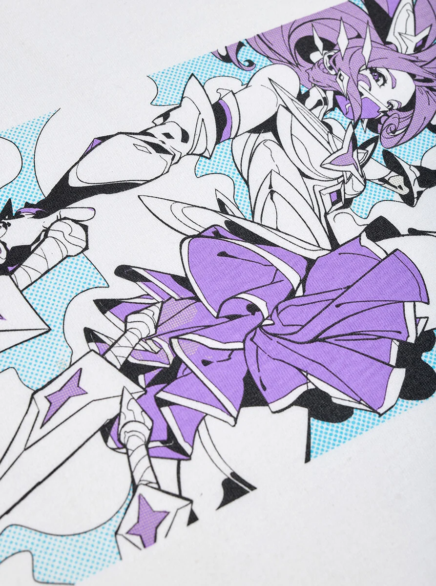 Star Guardian Akali Manga T-Shirt - Image 3