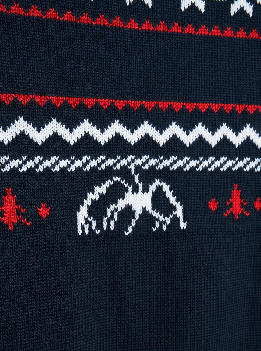 Upside down Christmas Sweater - Image 4